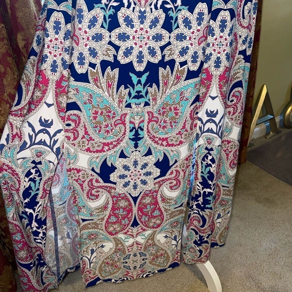 Chico’s Crown Paisley Maxi Dress - Picture 6 of 12